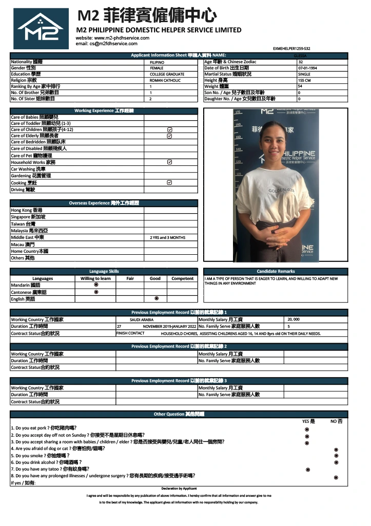 Overseas Ex Abroad - GLESSA 6524730834874901418 biodata.webp